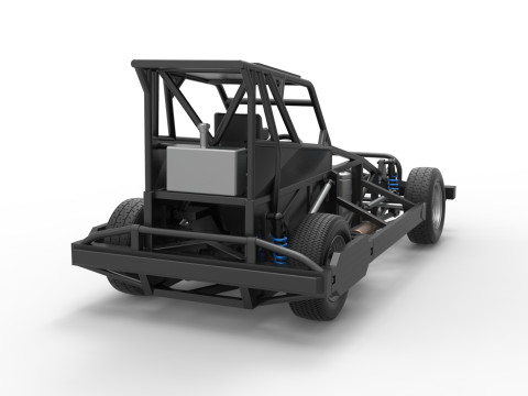 新西兰 Superstock 汽车基础版本 4 比例 1 至 25 3D 打印模型