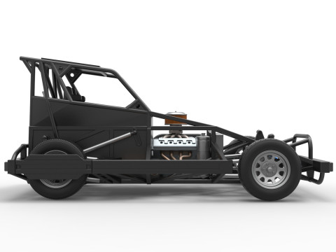 新西兰 Superstock 汽车基础版本 4 比例 1 至 25 3D 打印模型