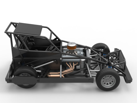 新西兰 Superstock 汽车基础版本 4 比例 1 至 25 3D 打印模型