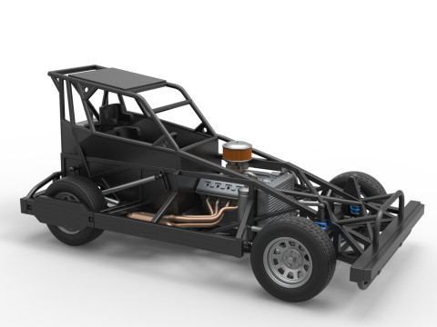 新西兰 Superstock 汽车基础版本 4 比例 1 至 25 3D 打印模型