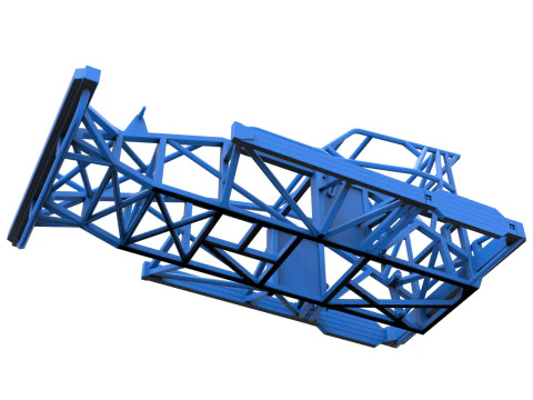 Yeni Zelanda Superstock arabasının &ccedil;er&ccedil;evesi Versiyon 4 &Ouml;l&ccedil;ek 1'den 25'e 3D Baskı Modeli