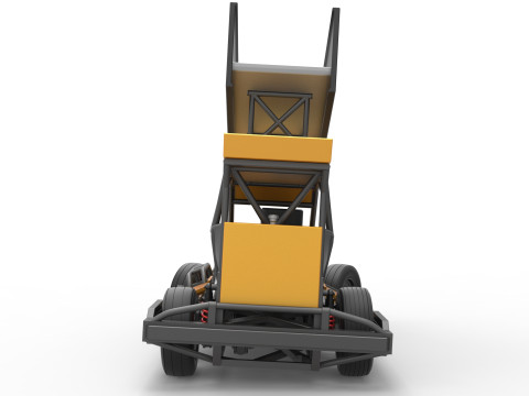 Auto Superstock neozelandese mentre gira la Versione 4 Scala da 1 a 25 Modello di stampa 3D