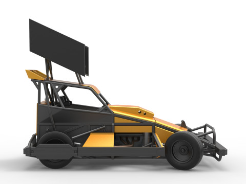 Auto Superstock neozelandese mentre gira la Versione 4 Scala da 1 a 25 Modello di stampa 3D