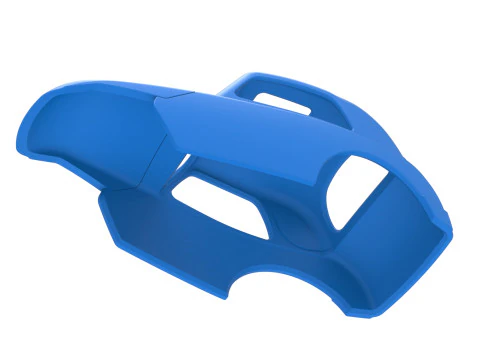 Shell of Super rod Version 3 Scale 1 to 25 3D Print Model