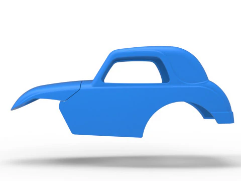 Shell of Super rod Version 3 Scale 1 to 25 3D Print Model