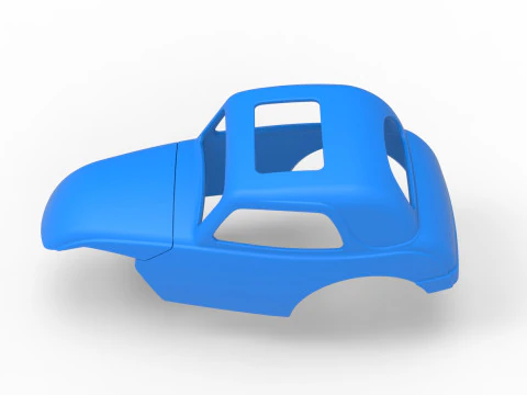 Shell of Super rod Version 3 Scale 1 to 25 3D Print Model