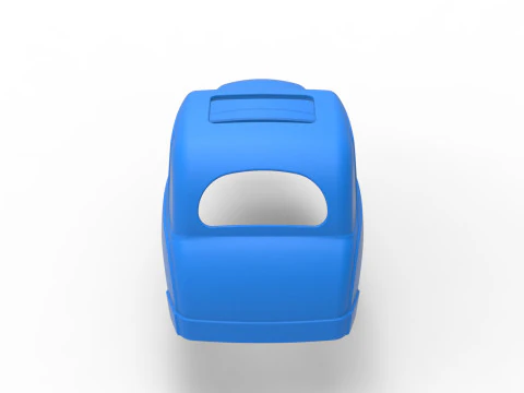 Shell of Super rod Version 3 Scale 1 to 25 3D Print Model
