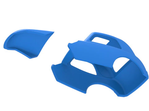 Shell of Super rod Version 3 Scale 1 to 25 3D Print Model