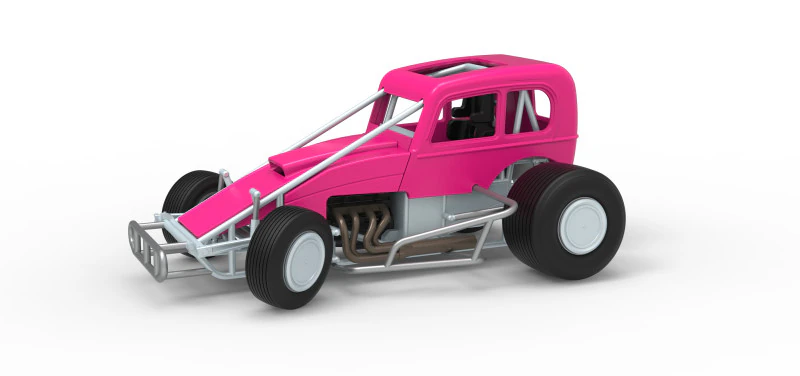 Super rod Versi 1 sambil memutar Skala 1 sampai 25 Model Cetak 3D .c4d .max .obj .3ds .fbx .stl .blend 