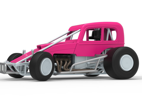 Super rod Version 1 while turning Scale 1 to 25 3D Print Model