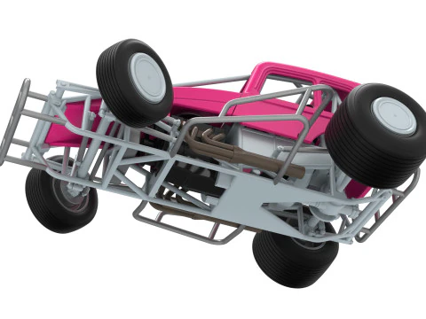 Super rod Versi 1 sambil memutar Skala 1 sampai 25 Model Cetak 3D