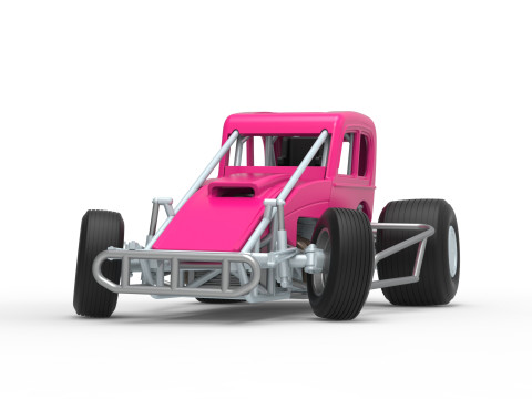 Super rod Version 1 while turning Scale 1 to 25 3D Print Model