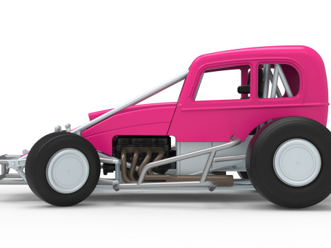 Super rod Version 1 while turning Scale 1 to 25 3D Print Model