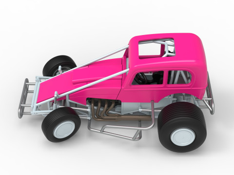 Super rod Version 1 while turning Scale 1 to 25 3D Print Model