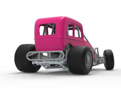 Super rod Version 1 while turning Scale 1 to 25 3D Print Model