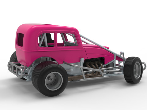 Super rod Version 1 while turning Scale 1 to 25 3D Print Model