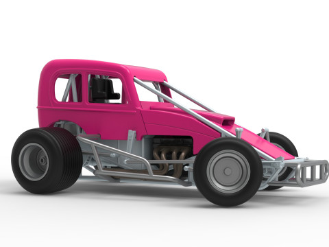 Super rod Version 1 while turning Scale 1 to 25 3D Print Model