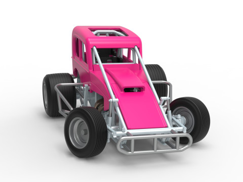 Super rod Version 1 while turning Scale 1 to 25 3D Print Model