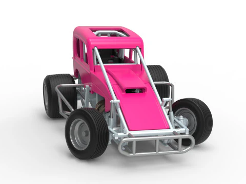 Super rod Versi 1 sambil memutar Skala 1 sampai 25 Model Cetak 3D