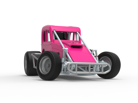 Super rod Version 1 while turning Scale 1 to 25 3D Print Model