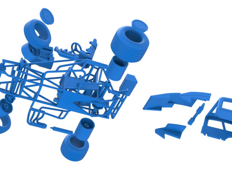 Super rod Version 1 while turning Scale 1 to 25 3D Print Model