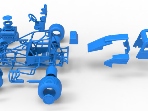 Super rod Version 1 while turning Scale 1 to 25 3D Print Model