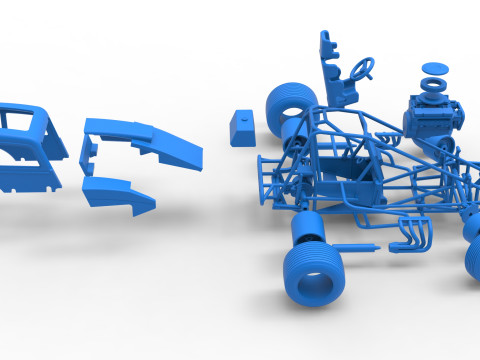 Super rod Version 1 while turning Scale 1 to 25 3D Print Model