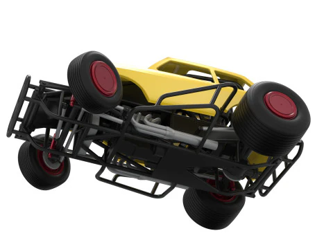 Super rod Version 2 while turning Scale 1 to 25 3D Print Model