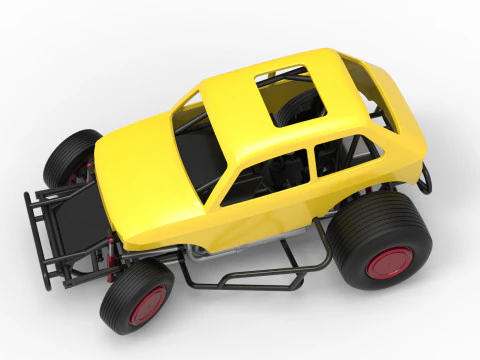 Super rod Version 2 while turning Scale 1 to 25 3D Print Model