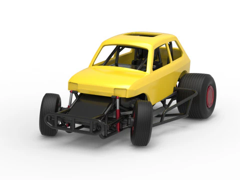 Super rod Version 2 while turning Scale 1 to 25 3D Print Model