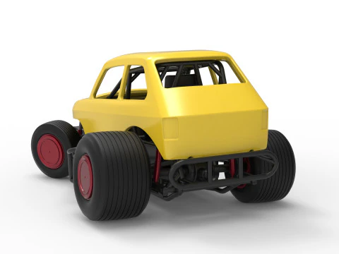 Super rod Version 2 while turning Scale 1 to 25 3D Print Model