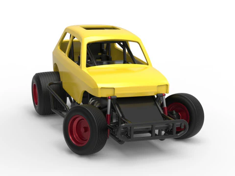 Super rod Version 2 while turning Scale 1 to 25 3D Print Model