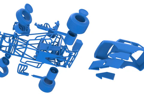 Super rod Version 2 while turning Scale 1 to 25 3D Print Model