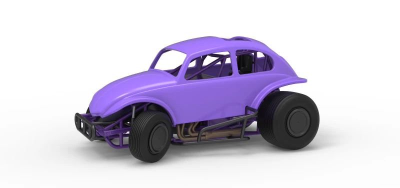 Super rod Version 3 while turning Scale 1 to 25 3D Print Model .c4d .max .obj .3ds .fbx .stl .blend 