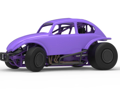 Super rod Version 3 while turning Scale 1 to 25 3D Print Model