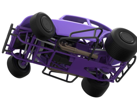 Super rod Version 3 while turning Scale 1 to 25 3D Print Model