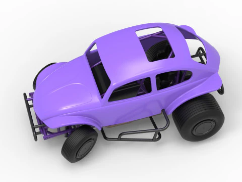 Super rod Version 3 while turning Scale 1 to 25 3D Print Model