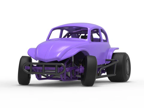 Super rod Version 3 while turning Scale 1 to 25 3D Print Model