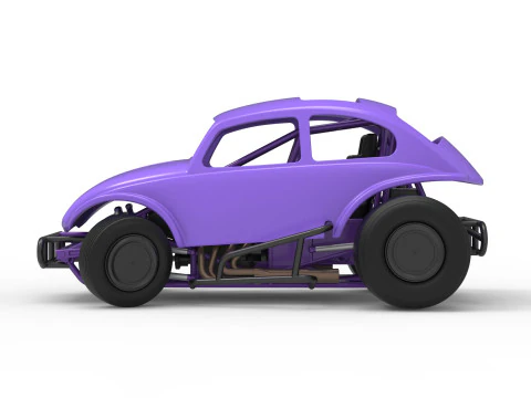 Super rod Version 3 while turning Scale 1 to 25 3D Print Model