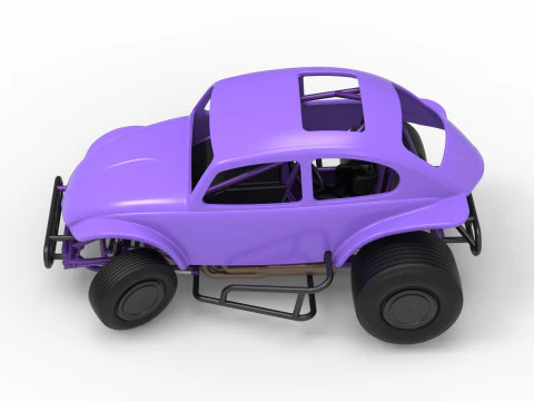 Super rod Version 3 while turning Scale 1 to 25 3D Print Model