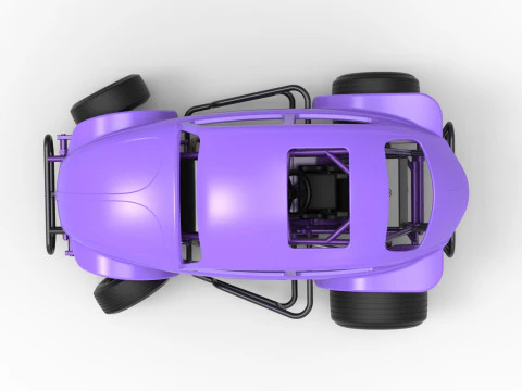 Super rod Version 3 while turning Scale 1 to 25 3D Print Model