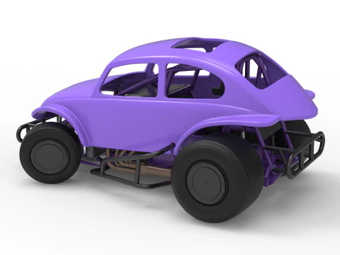 Super rod Version 3 while turning Scale 1 to 25 3D Print Model
