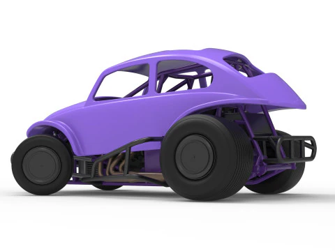 Super rod Version 3 while turning Scale 1 to 25 3D Print Model