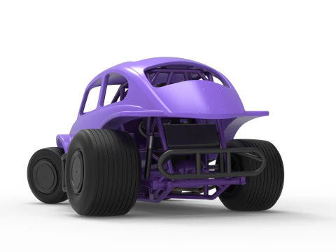 Super rod Version 3 while turning Scale 1 to 25 3D Print Model
