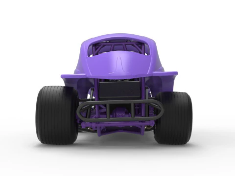 Super rod Version 3 while turning Scale 1 to 25 3D Print Model
