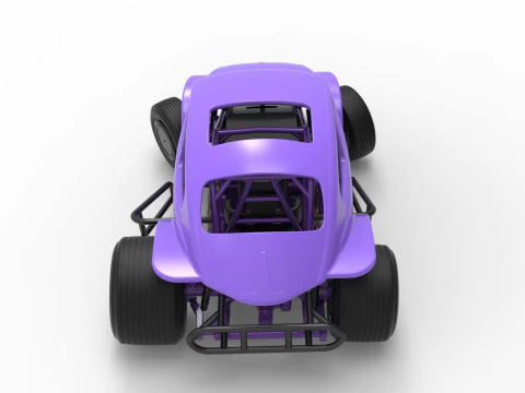 Super rod Version 3 while turning Scale 1 to 25 3D Print Model
