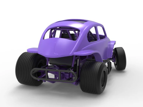 Super rod Version 3 while turning Scale 1 to 25 3D Print Model