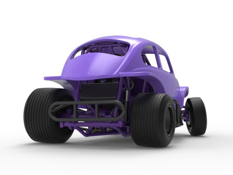 Super rod Version 3 while turning Scale 1 to 25 3D Print Model
