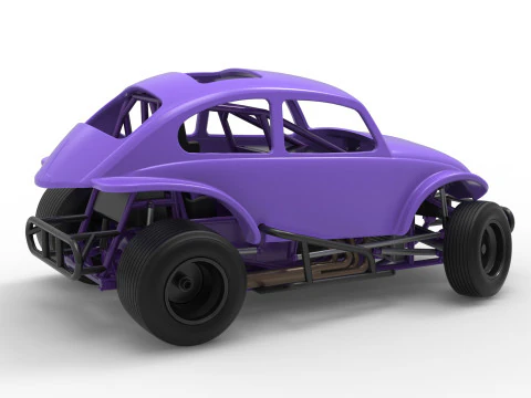Super rod Version 3 while turning Scale 1 to 25 3D Print Model