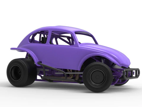 Super rod Version 3 while turning Scale 1 to 25 3D Print Model